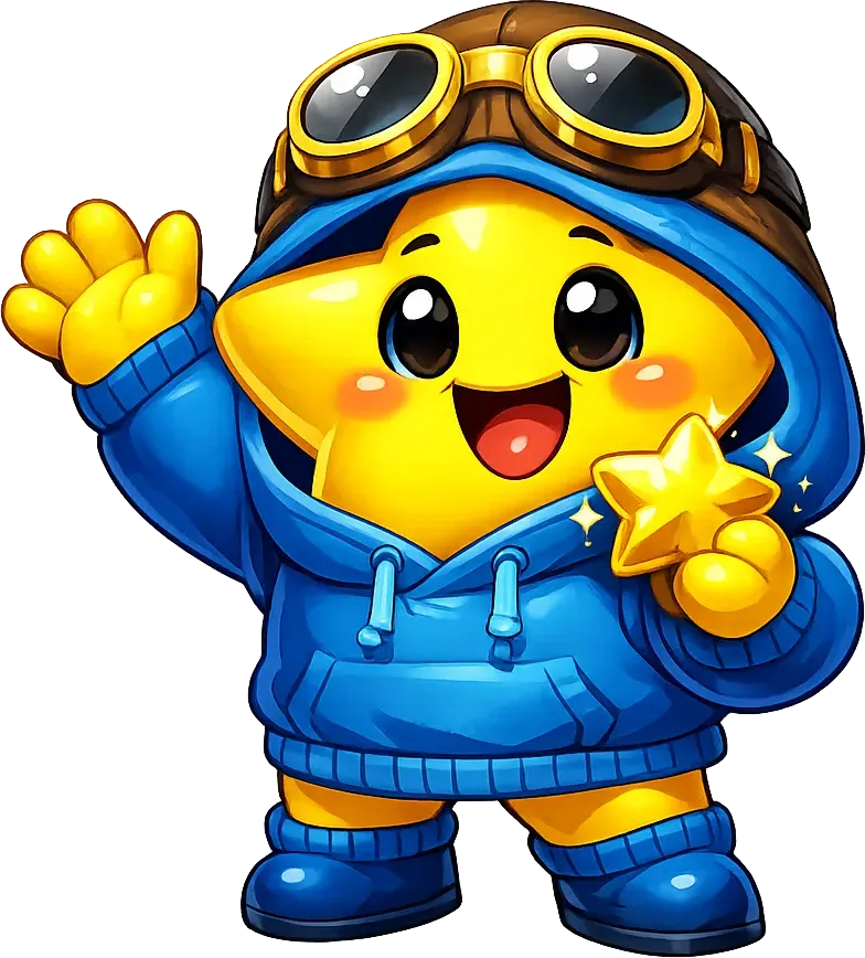 Summit Slots star mascot